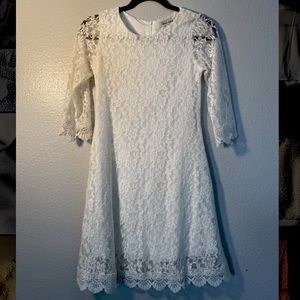 White Grace Karin KIDS Formal Dress